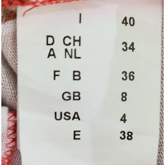 Missoni Women's Baby Doll Dress 4 Colorblock Stripes Orange Brown Mini - Picture 8 of 15